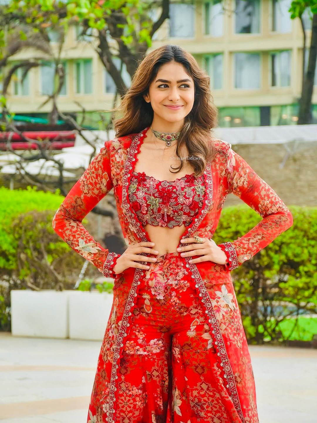 Designer Elegant Tibby Silk Ethnic Wear Sharara Set - Image 4