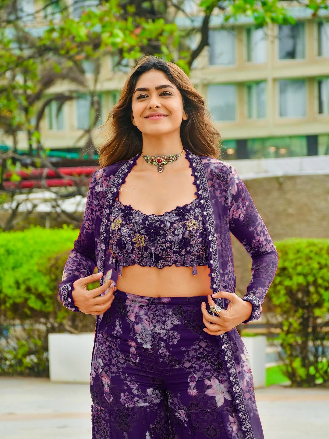 Designer Elegant Tibby Silk Ethnic Wear Sharara Set - Image 6